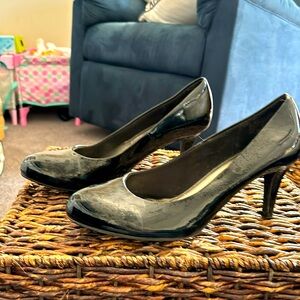 Comfort Plus Shiny Heels like new